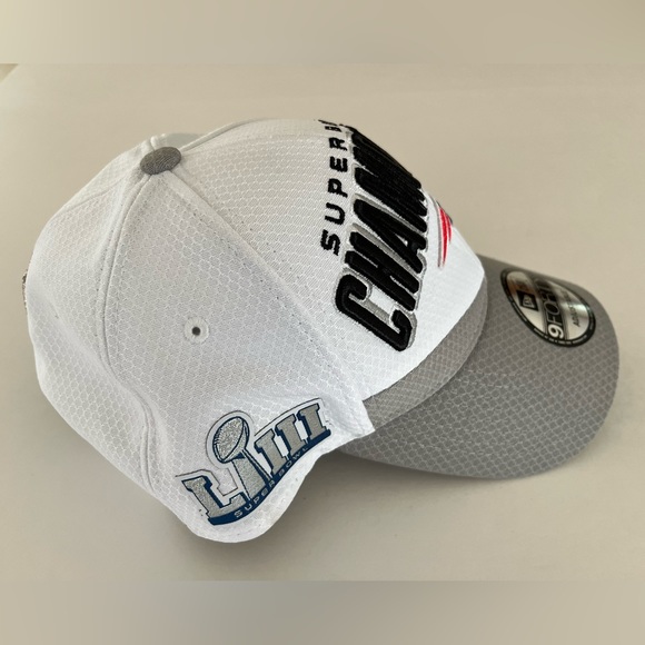 NEW ENGLAND PATRIOTS Championship Baseball Cap - Picture 2 of 5